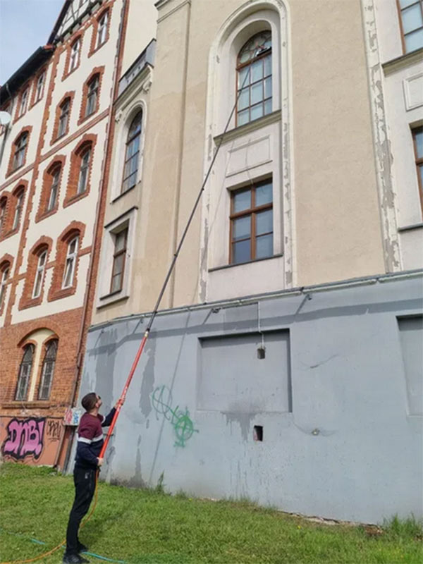 Mycie okien i fasad wodą demineralizowaną Opole
